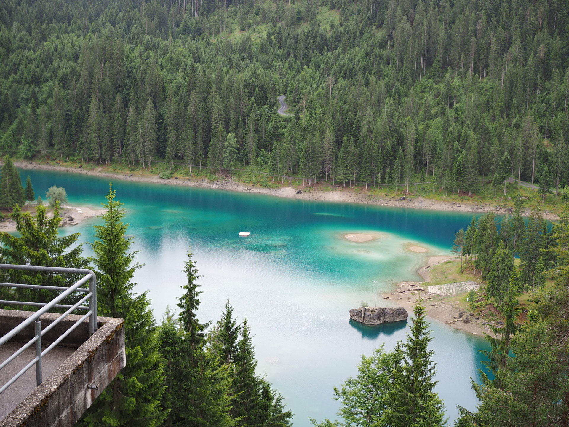 Caumasee-järvi - Sveitsi