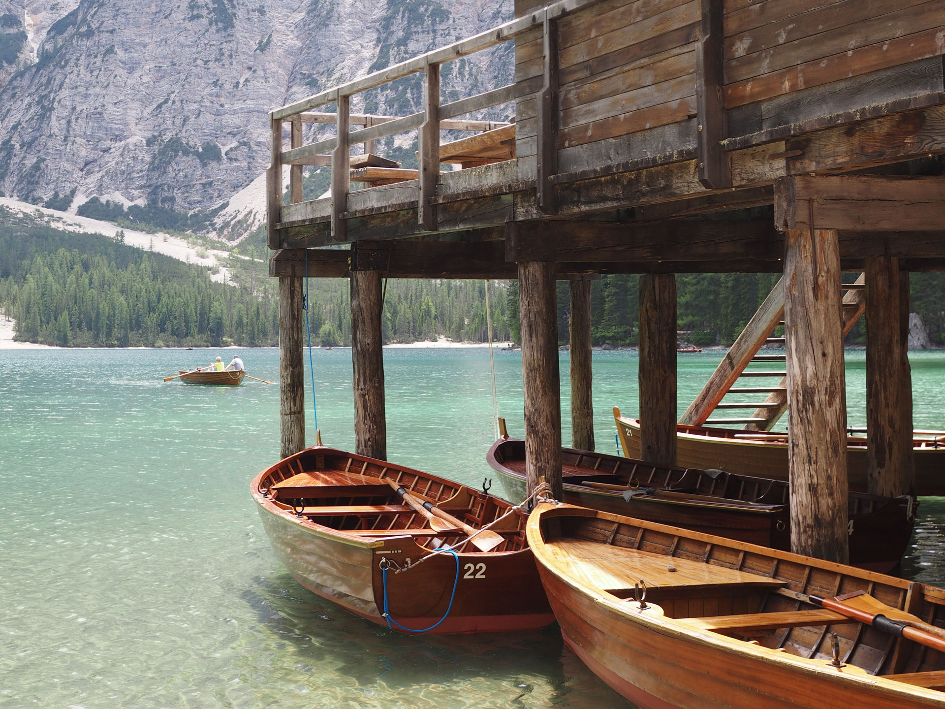Lago di Braies -järvi - Italia
