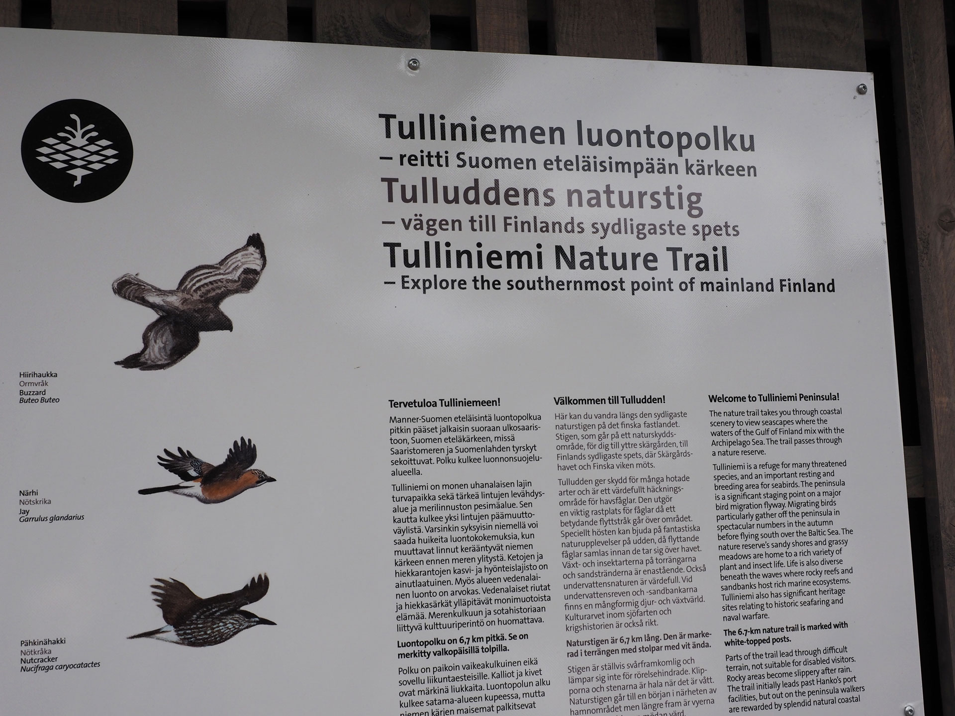 Tulliniemen luontopolku - Hanko