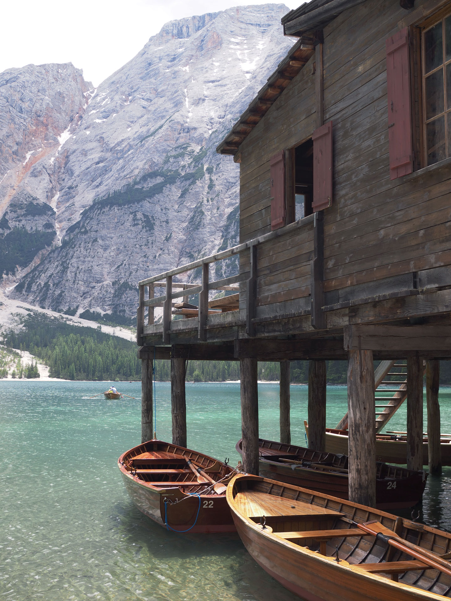 Lago di Braies Italia - Road trip Eurooppaan